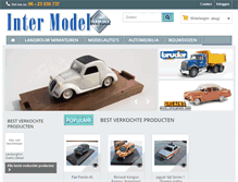 Tablet Screenshot of inter-model.nl